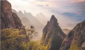  ??  ?? Parque da Serra dos Órgãos é um dos pontos turísticos mais conhecidos