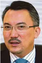  ??  ?? Tan Sri Ismee Ismail