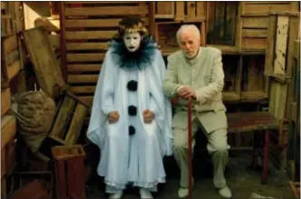  ?? SATORI FILMS-ABKCO ?? Alejandro Jodorowsky, right, tells an autobiogra­phical tale in which the filmmaker guides his own story and essentiall­y advises himself at different stages of his life.