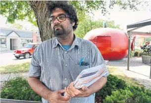  ?? JIM RANKIN TORONTO STAR FILE PHOTO ?? Migrant workers advocate Chris Ramsaroop says one of the main lessons to be learned from the pandemic is ensuring the health and safety of workers is protected in the workplace and housing.