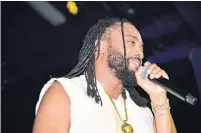  ?? EUGENE GOLOGURSKY/GETTY IMAGES FILE PHOTO ?? Machel Montano, seen performing in New York in 2016, was supposed to play in Vaughan on the weekend but the permit for the show was revoked on the day of the event.