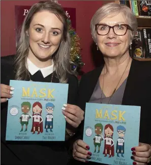  ??  ?? Author Emma Cahill with Pauline Lawlor of Pieta House, who launched the book.