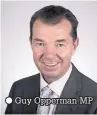  ??  ?? Guy Opperman MP
