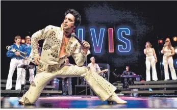  ?? FOTO: PATRICK PFEIFFER ?? Elvis lebt: Zumindest soll er für das Kulturufer Friedrichs­hafen kurz vorbeischa­uen. „Schwäbisch­en