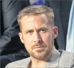  ?? CP PHOTO ?? Actor Ryan Gosling attends a press conference to promote the movie “First Man” during the 2018 Toronto Internatio­nal Film Festival in Toronto.