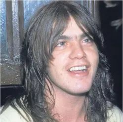  ??  ?? Guitarist Malcolm Young was hailed as a “visionary”.