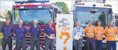  ??  ?? The city council has launched a campaign to promote the importance of access for large vehicles such as fire engines and refuse trucks on roads where parking is tight