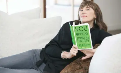  ??  ?? Jen Sincero, author of the You Are A Badass books, has endorsed Andrea Owen’s How To Stop Feeling Like Sh*t. Photograph: PR Company Handout
