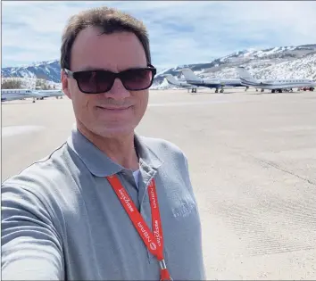  ?? Contribute­d photos ?? Pilot Mark Morrow, 57, of Danbury, was one of four people killed in a Farmington plane crash Thursday.