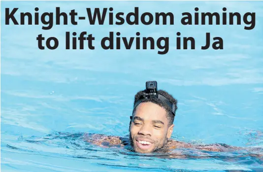  ?? GLADSTONE TAYLOR ?? Jamaican Olympic diver Yona Knight-Wisdom at the National Aquatic Centre in Kingston on Thursday, January 16, 2020.