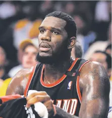  ?? Kevork Djansezian / Associated Press 2008 ?? With the first pick in 2007, Portland went for 7-foot center Greg Oden, who was limited by injuries to 105 NBA games.
