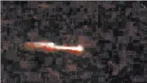  ?? LAWREN LINEHAN/ LAS VEGAS REVIEW-JOURNAL ?? Objects streaking across the night sky over Las Vegas on Wednesday were debris from a Chinese rocket re-entering the atmosphere, authoritie­s said.