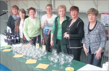  ?? ?? Some of the Fermoy ladies ready to welcome their visitors from Ploemeur, at Coláiste an Chraobhín, Fermoy in the early 2000s - from right, Maura Sheehan, Claire O’Connor, Mary Murphy, Anne Feerick, Anne O’Leary, Angela Jordan and Jo O’Sullivan (RIP).