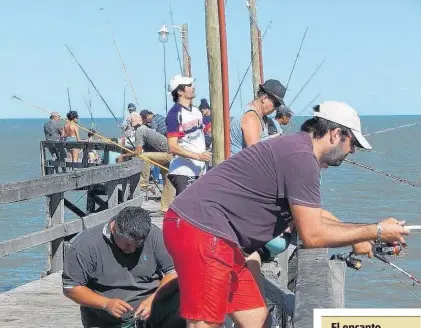  ??  ?? Su principal cualidad es la pesca variada y se destaca la corvina rubia.