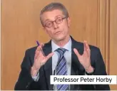  ??  ?? Professor Peter Horby