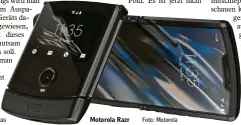  ?? Foto: Motorola ?? Motorola Razr