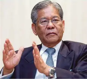  ??  ?? Armed Forces Fund Board chief executive officer Tan Sri Lodin Wok Kamaruddin says there are no intentions to invest in bitcoin.