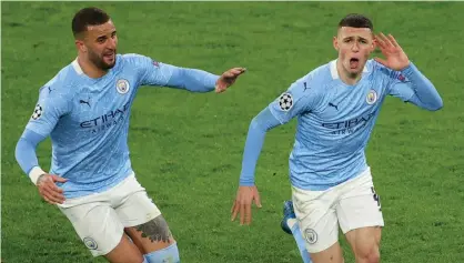  ??  ?? O Manchester City confirmou o favoritism­o, seguindo em frente.