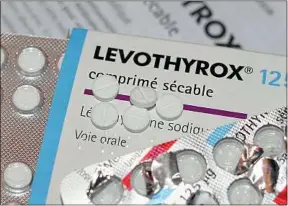  ??  ?? La nouvelle formule du Levothyrox ne convient pas à tous les malades.