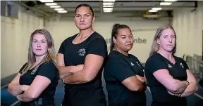  ?? GETTY IMAGES ?? Julia Ratcliffe, left, Dame Valerie Adams, Maddison-Lee Wesche and Lauren Bruce are all heading for the Tokyo Olympics.