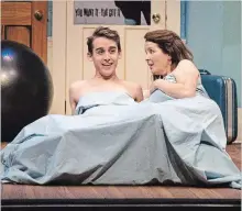  ?? DRAYTON ENTERTAINM­ENT ?? Thomas Duplessie and Stacy Smith in “The Birds & The Bees.” It opened at the Hamilton Family Theatre on Thursday night.