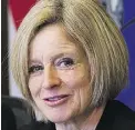  ??  ?? Rachel Notley