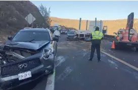  ?? ESPECIAL ?? El cuerpo del copiloto fue rescatado de manera casi inmediata.