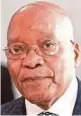  ??  ?? Jacob Zuma