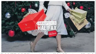  ?? PHOTO CREDIT: Contribute­d ?? Handpicked Halifax for the Holidays is a curated list of some of the best giftable experience­s available within the Halifax region.