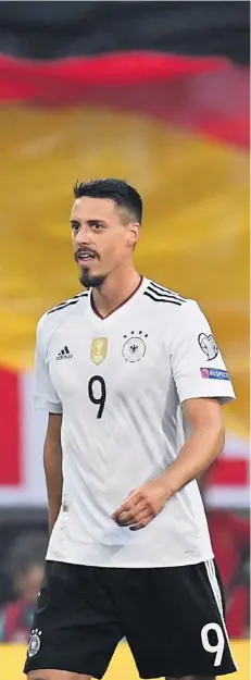  ?? FOTO: IMAGO ?? Erzielte drei Tore gegen San Marino: Sandro Wagner.