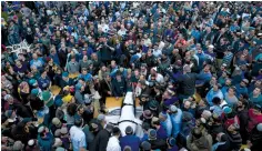  ?? (Jim Hollander/Reuters) ?? RELATIVES AND FRIENDS mourn Itamar Ben-Gal at his funeral last month in Har Bracha.