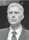  ??  ?? Neil Gorsuch