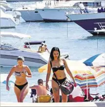  ??  ?? PUNTA. Recibió al 23% de los turistas y al 46% de las divisas.