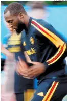  ??  ?? Romelu Lukaku, en el entrenamie­nto