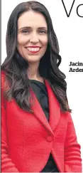  ??  ?? Jacinda Ardern