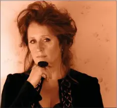  ??  ?? The inimitable Mary Coughlan, who’s coming to The Riverside Park Hotel for a concert with her musicians on Friday September 8 next.