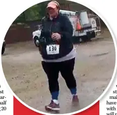  ??  ?? Last year fat-acceptance advocate Ragen Chastain became the heaviest woman to run a marathon.