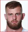  ??  ?? GEORGE KRUIS SECOND ROW Age: 29 Born: Guildford Club: Saracens Caps: 33 Height: 6ft 6in Weight: 18st 8lb Previous RWCs: 2015