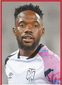  ?? ?? This week we hear from Mduduzi Mdantsane – Cape Town City midfielder