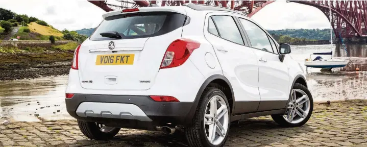  ??  ?? Vauxhall Mokka X