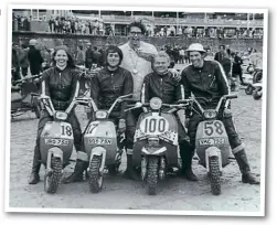  ??  ?? In 1970, Bev was part of the IoM ‘Best Team’ which was won by the Bromley Innocents, alongside fellow club members Nev Frost, Jeff Epps, George Pearce and Andy Smith.