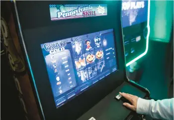  ?? COURTESY ?? As a call to ban skill games in the General Assembly has become stronger, Pace-O-Matic has pushed back aggressive­ly, suing the law firm and lobbyists the company alleges influenced state lawmakers and officials to take positions against the company’s business.