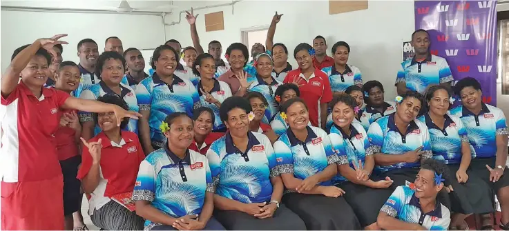  ?? Photo: Supplied ?? Employees from various Hot Bread Kitchen branches in Lautoka and Nadi attended the workshop last week in Namaka.