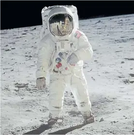  ?? NASA ?? La foto más famosa. Buzz Aldrin, retratado por Neil Armstrong.