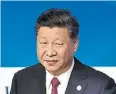  ??  ?? Xi Jinping se queda otro día.