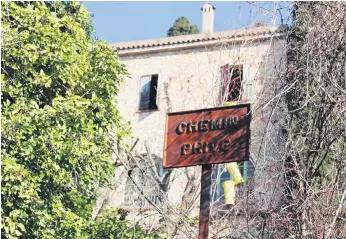  ?? Picture: AFP ?? CAVERN OF THE MINOTAUR. The villa in which Spanish painter Pablo Picasso (1881-1973) spent the last years of his life will be auctioned today in Grasse.