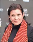  ?? ASSOCIATED PRESS ?? Carrie Fisher had cocaine and other drugs in her system when she died.