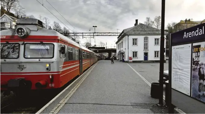  ??  ?? PARKERES: NSB parkeres på et sidespor de neste 10 årene når britiske Go-Ahead Group 15. desember neste år overtar togtrafikk­en på Sørlandsba­nen, Arendalsba­nen og Jaerbanen. Den nye togoperatø­ren må levere både sikkert og punktlig, men også vaere innovativ for å øke togets popularite­t.