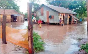  ?? SUPPLIED ?? Pailin Province and other areas could flood from heavy rain this week.