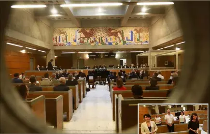  ?? (Photos Laurent Martinat) ?? Laurence Barriquand, Isabelle Laurent, Didier Arena, Marie-Josée Coureau-Vergnolle et Pauline Loine (ci-contre, de gauche à droite) ont été installés, hier midi, au tribunal judiciaire de Draguignan.